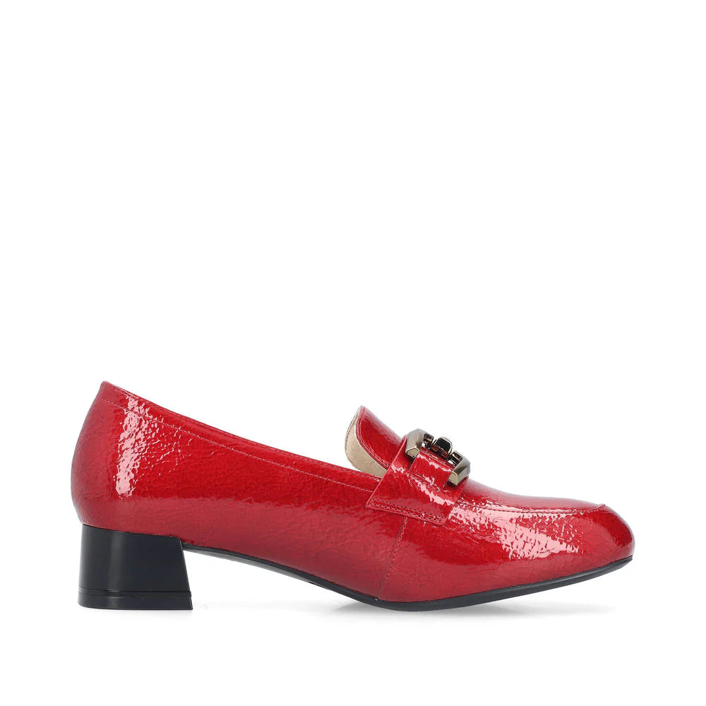 Rieker - 45052 Red Patent Loafer