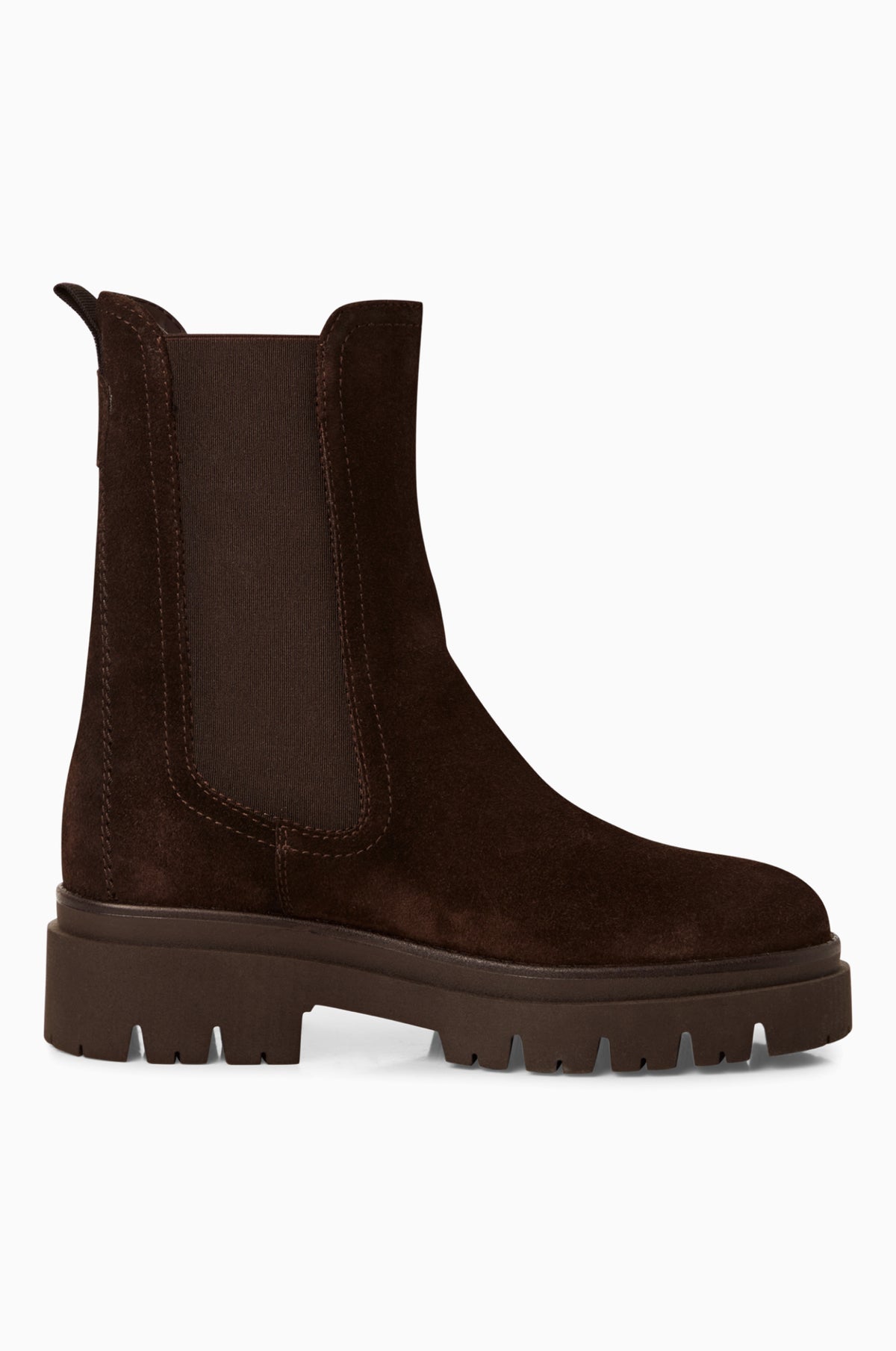 Tamaris - 25992 Brown Suede Chelsea Boot
