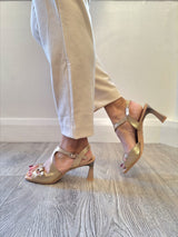 Hispanitas - HV264814 Gold Buckle Sandal
