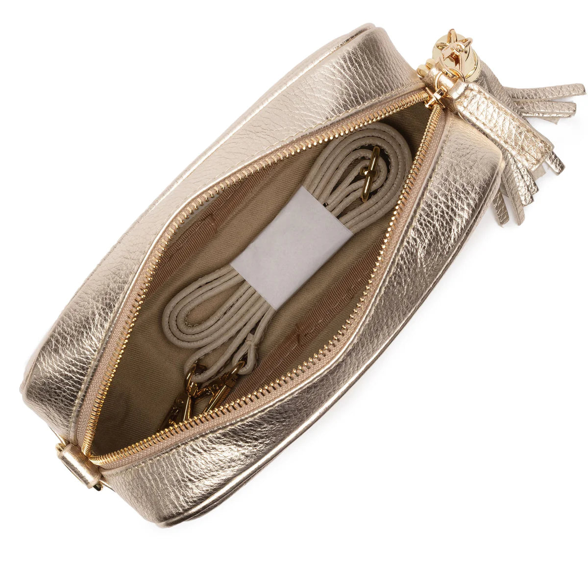 Elie Beaumont - London Gold Crossbody Bag