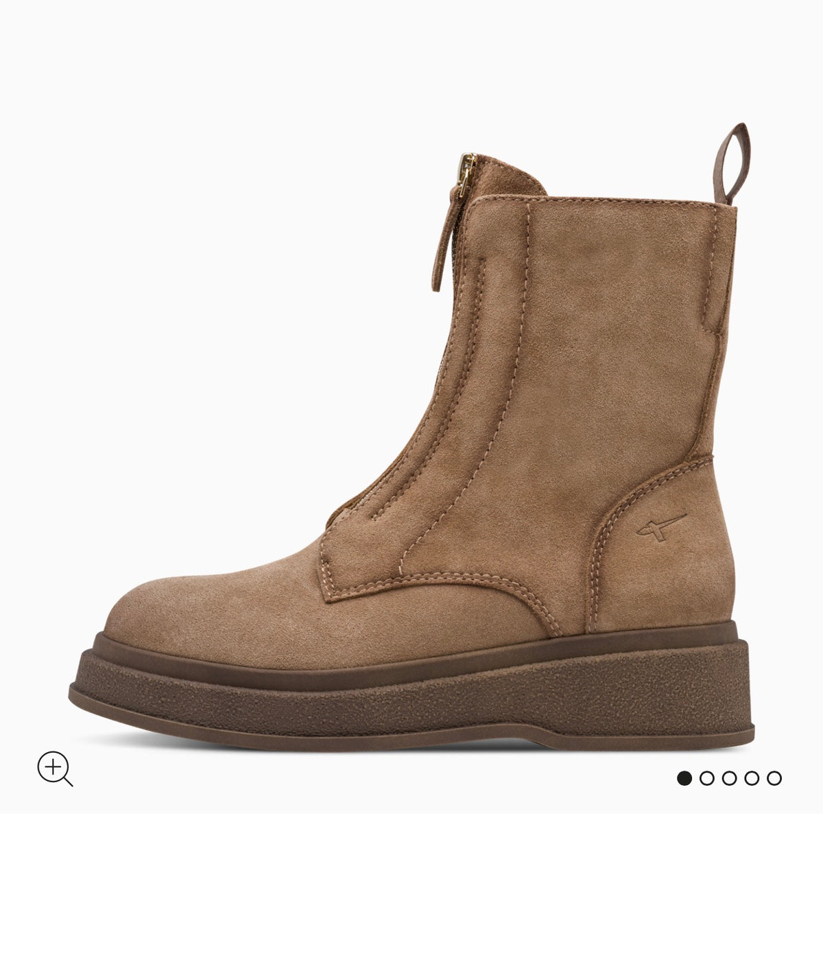 Tamaris - 25424 Sand Zip Ankle Boot