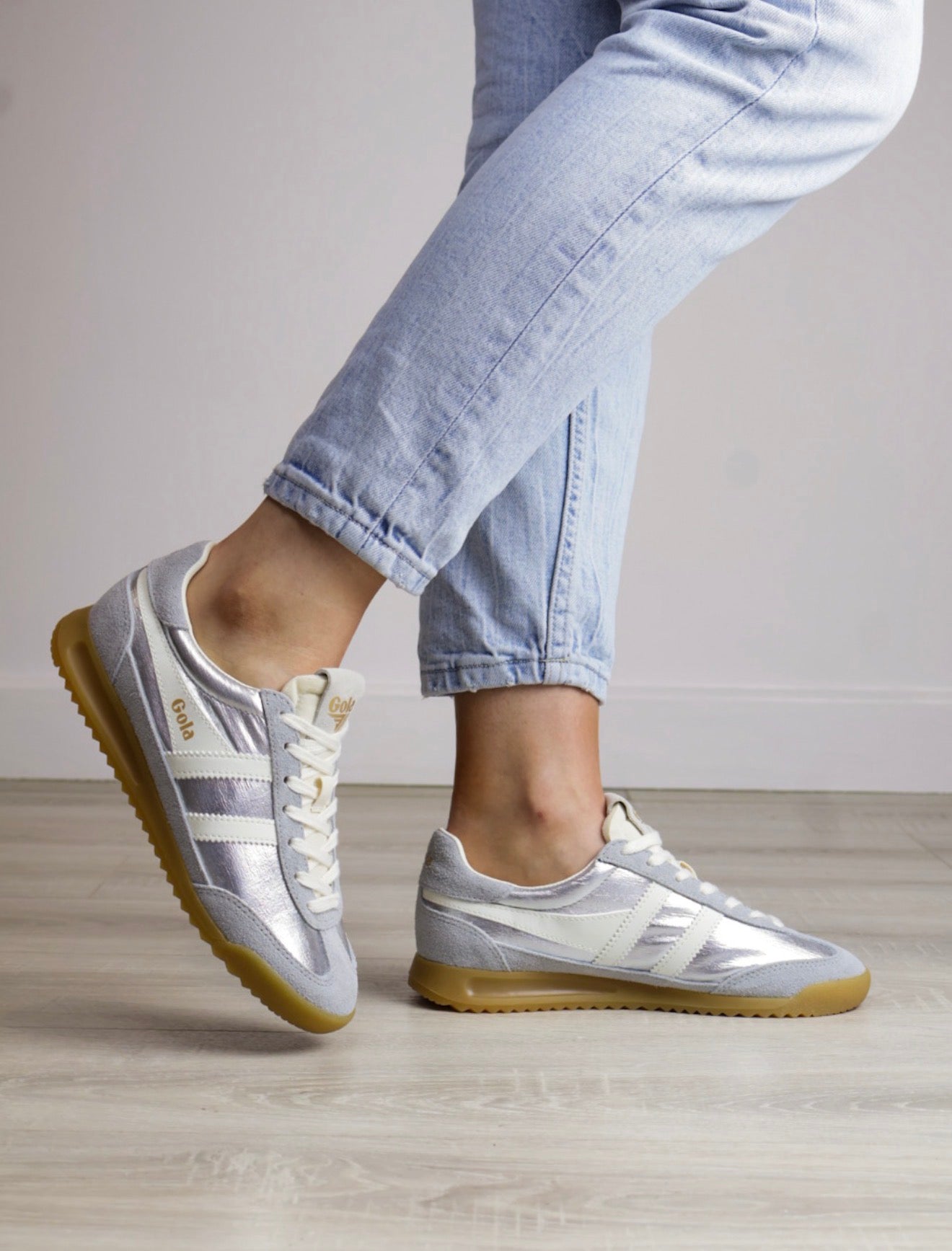 Gola - Firefly Silver Trainer