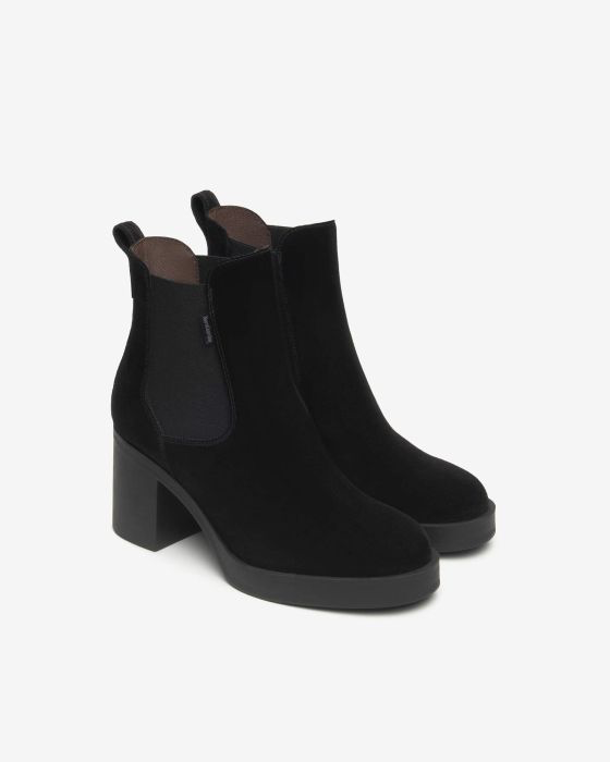NeroGiardini - I513890D Black Suede Platform Boot