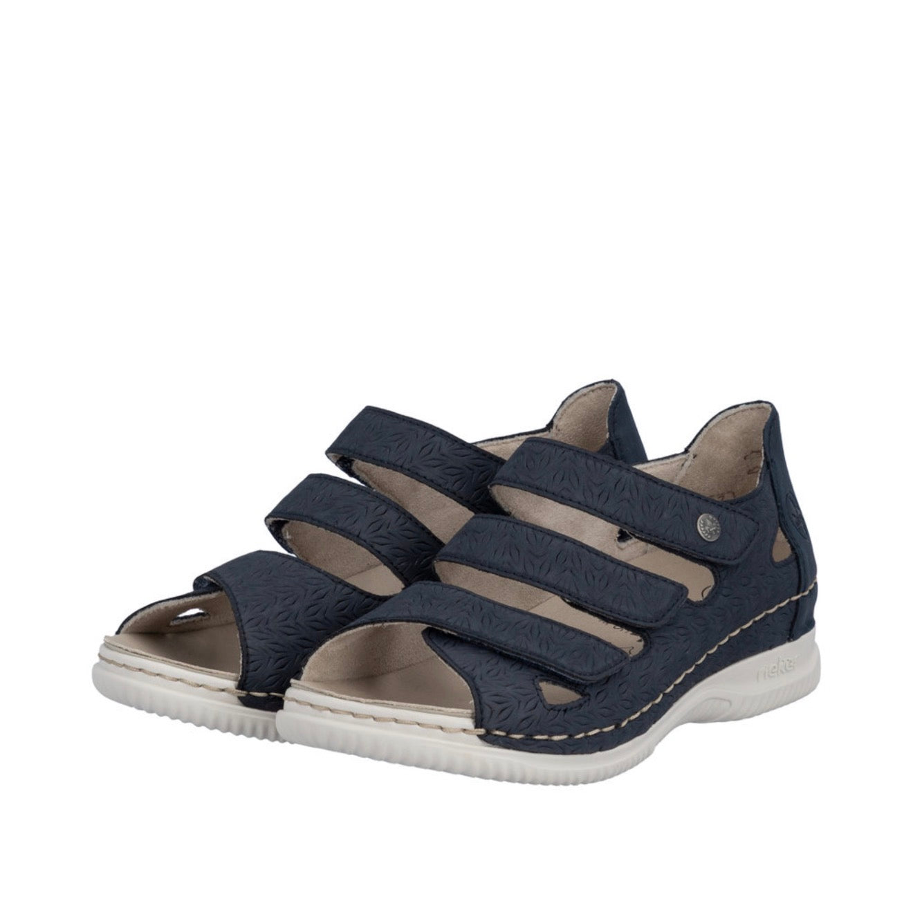 Rieker - V7451 Navy Heel-In Sandal