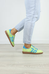 Back 70 - Ghost Green and Blue Trainer