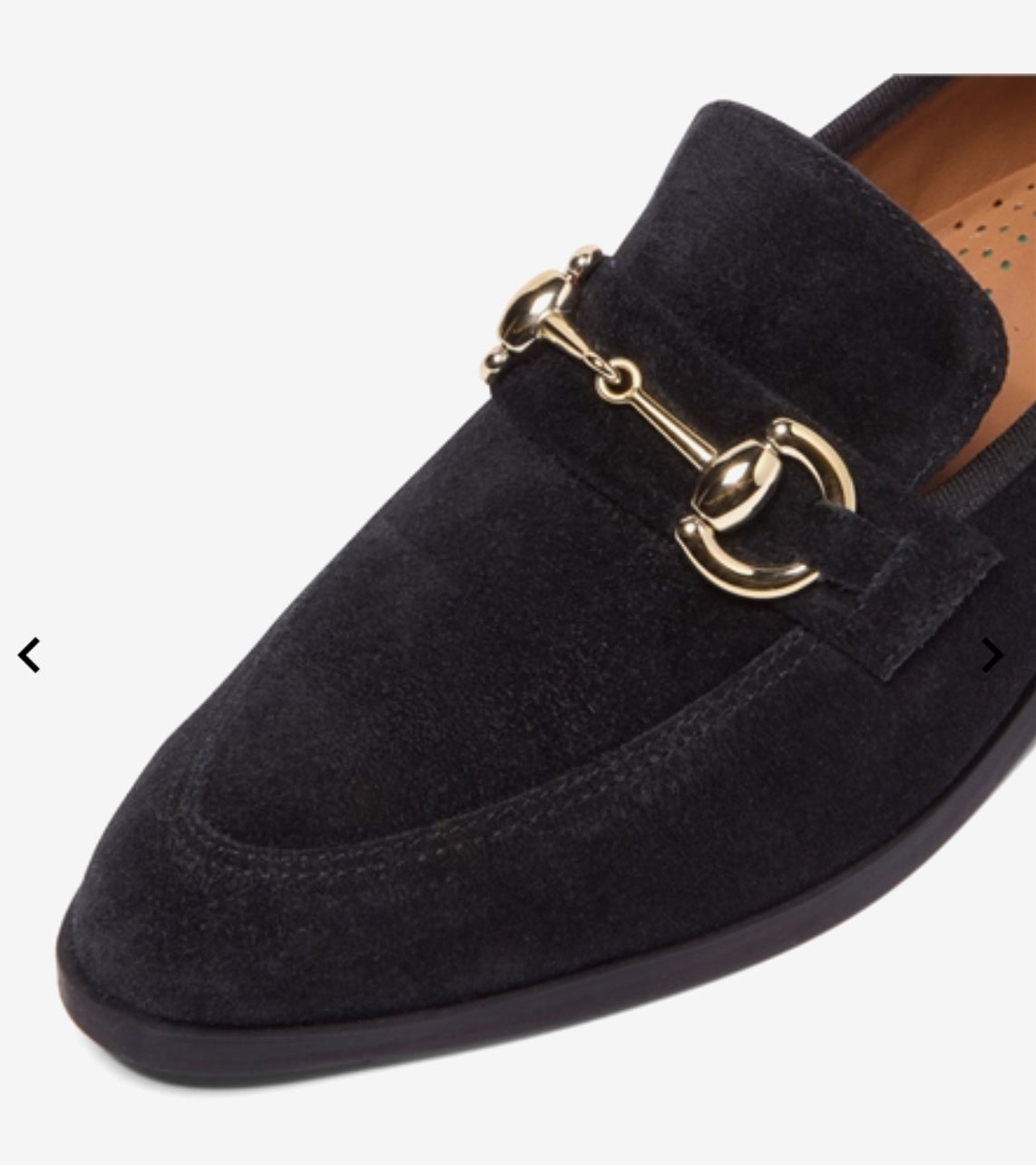 Carl Scarpa - Sorenne Black Suede Loafer