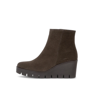 Gabor - 8045.01 Brown Wedge Ankle Boot