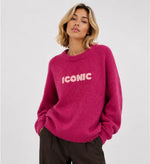 Anna - Pink Iconic Jumper