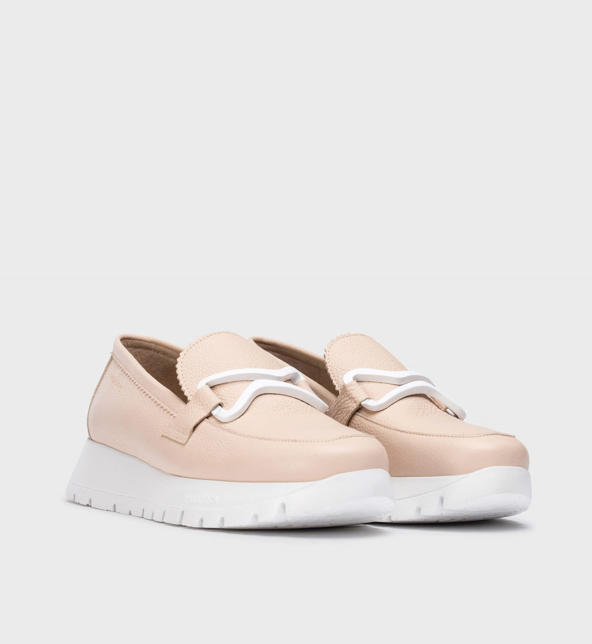 Wonders - A-2480 Nude Wedge Loafer