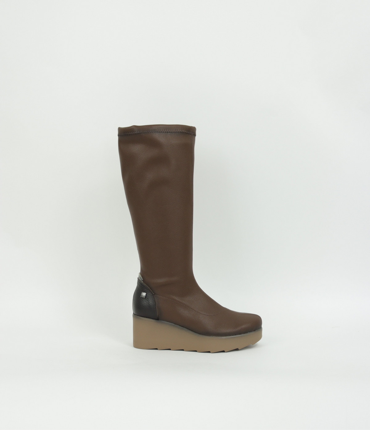 Jose Saenz - 6248 Brown Wedge Sock Boot