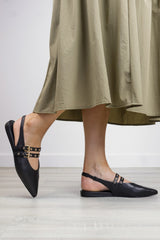 Lodi - A-Sofia Black Slingback