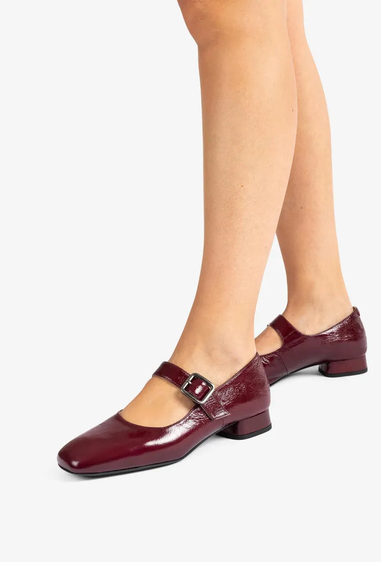 Unisa - Culver Burgundy Patent Mary Jane