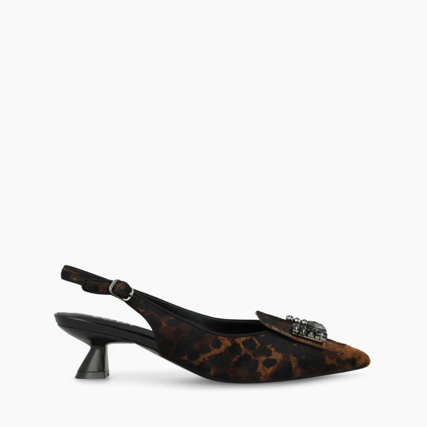 Lodi - Rinola Leopard Slingback