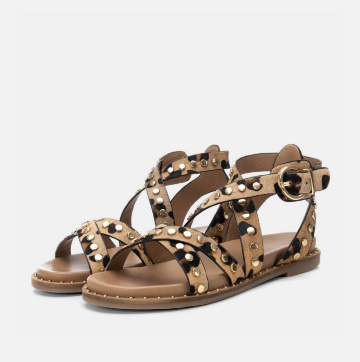 Carmela - 162393 Leopard Gladiator Sandal