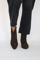 Wonders - 2001 Leopard Suede Cowboy Boot