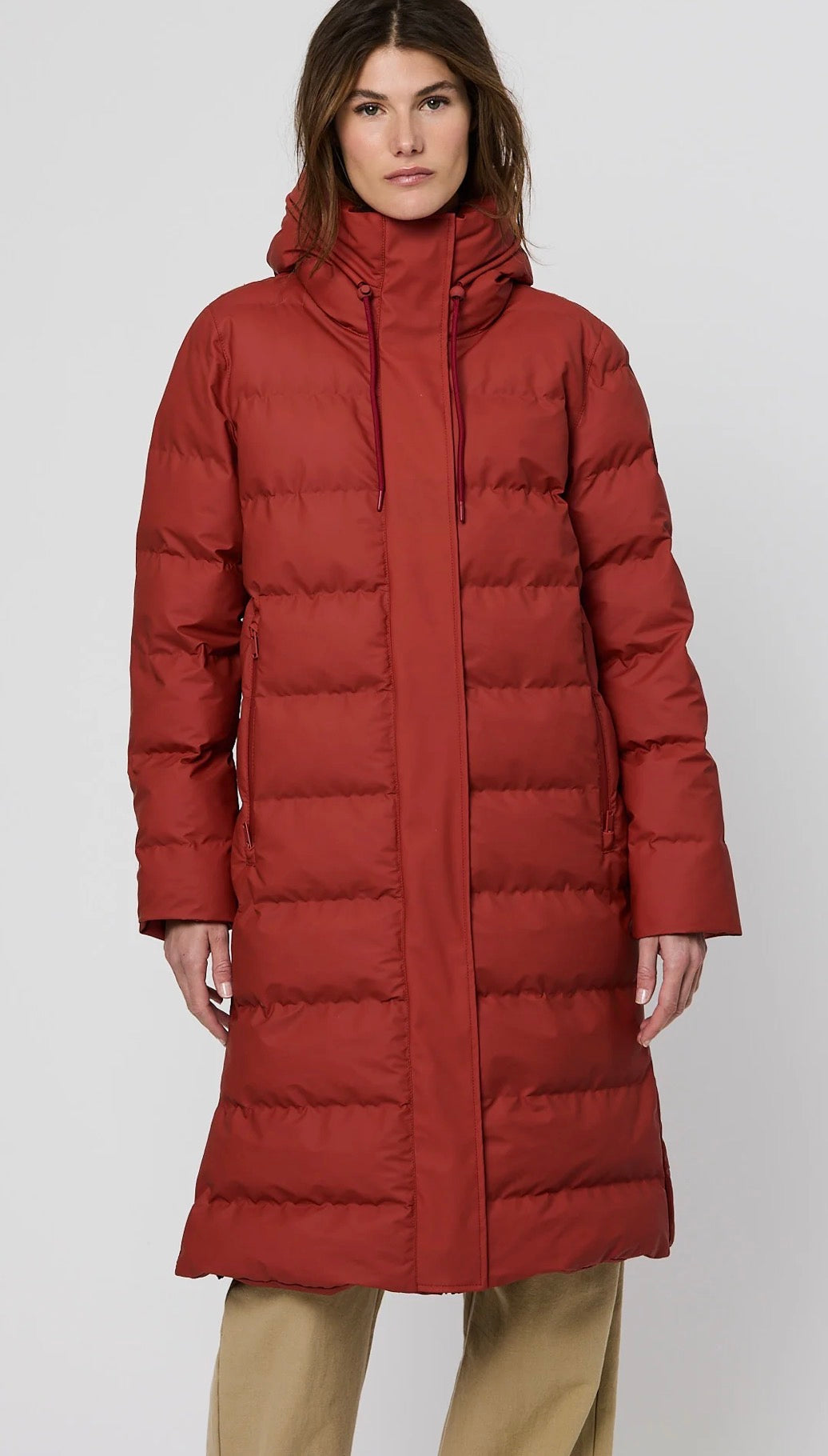 Tanta - T3318 Red Waterproof Coat