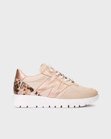 Wonders - A-24100 Beige Slip On Trainer