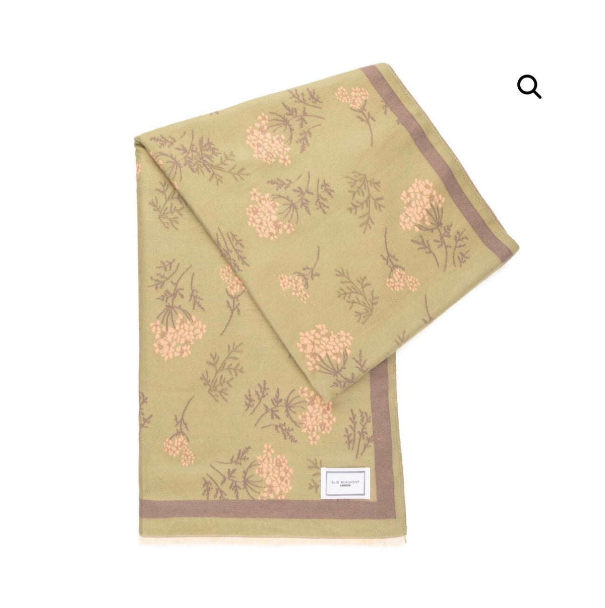 Elie Beaumont - Olive and Rose Scarf