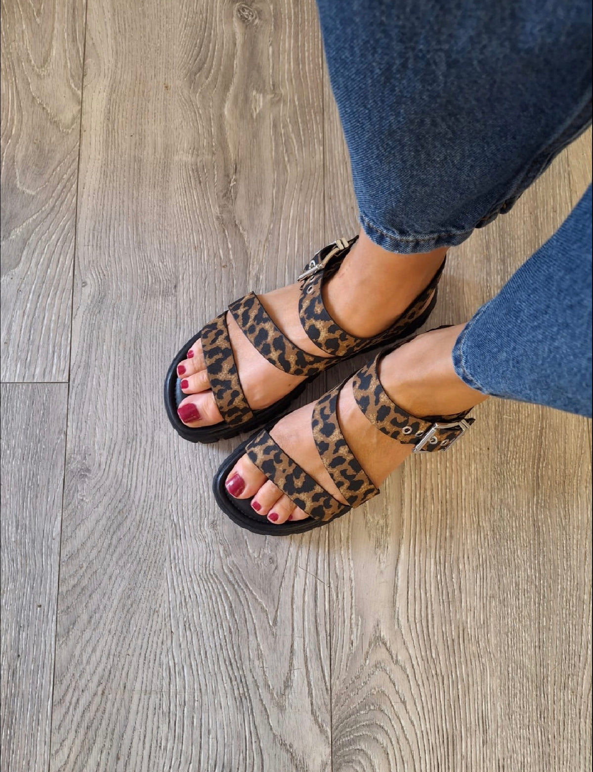 Tamaris - 28233 Leopard Gladiator Sandal