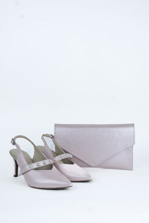 Rachels - Blush Pearl Clutch Bag