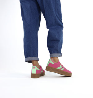 XTI - 145016 Pink & Neon Platform Trainer
