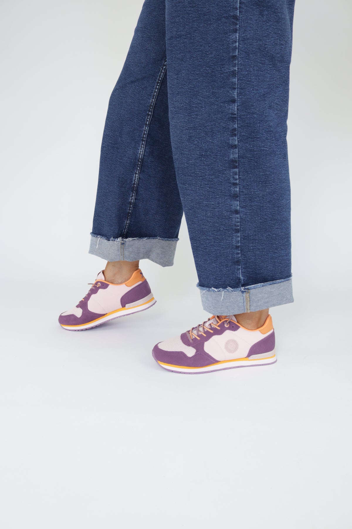 Xti - 144164 Purple and Pink Slip On Trainer