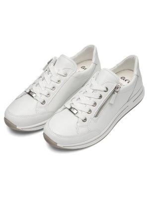 Ara - 55801 White Zip Trainer