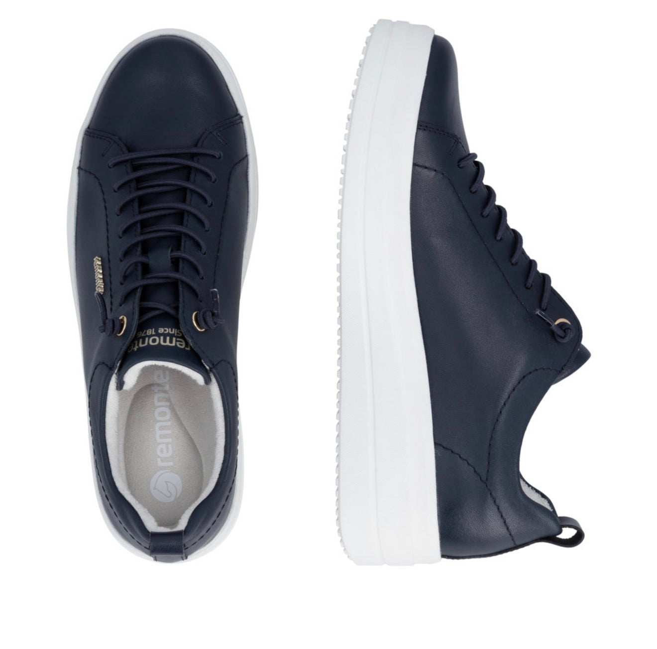 Remonte - D1C12-14 Navy Slip on Trainer