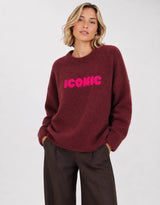 Anna - Burgundy Jumper [Preorder for End of September]
