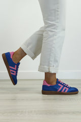 Back 70 - Ghost Blue and Pink Trainer