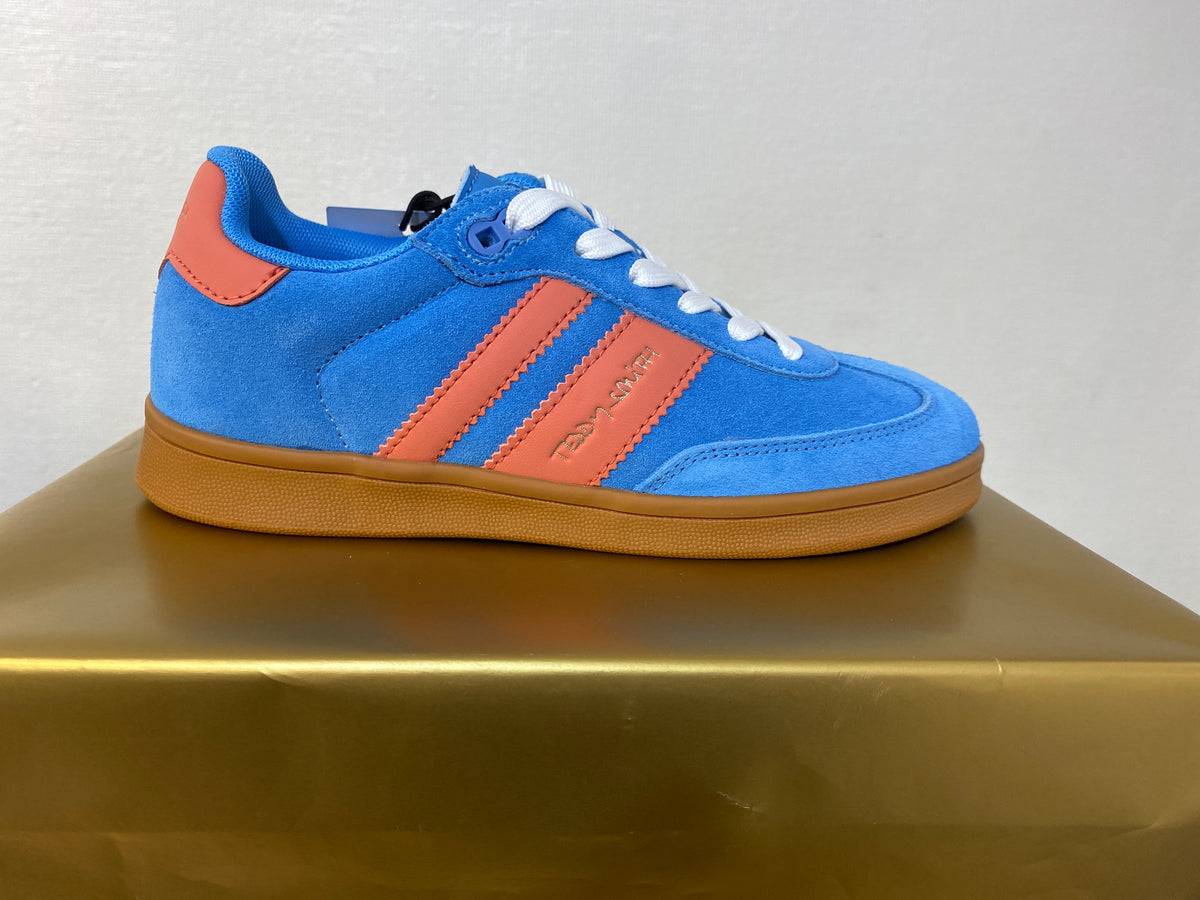 Teddy Smith -120007 Blue & Coral Trainer