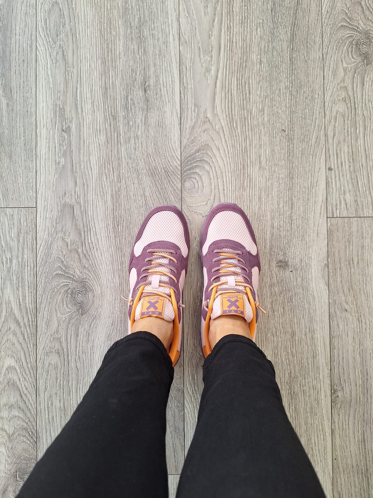 Xti - 144164 Purple and Pink Slip On Trainer
