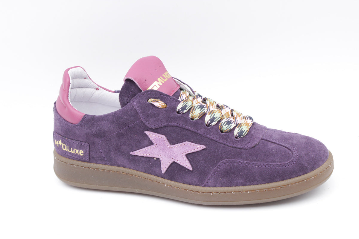 Meline - Purple Laced Trainer