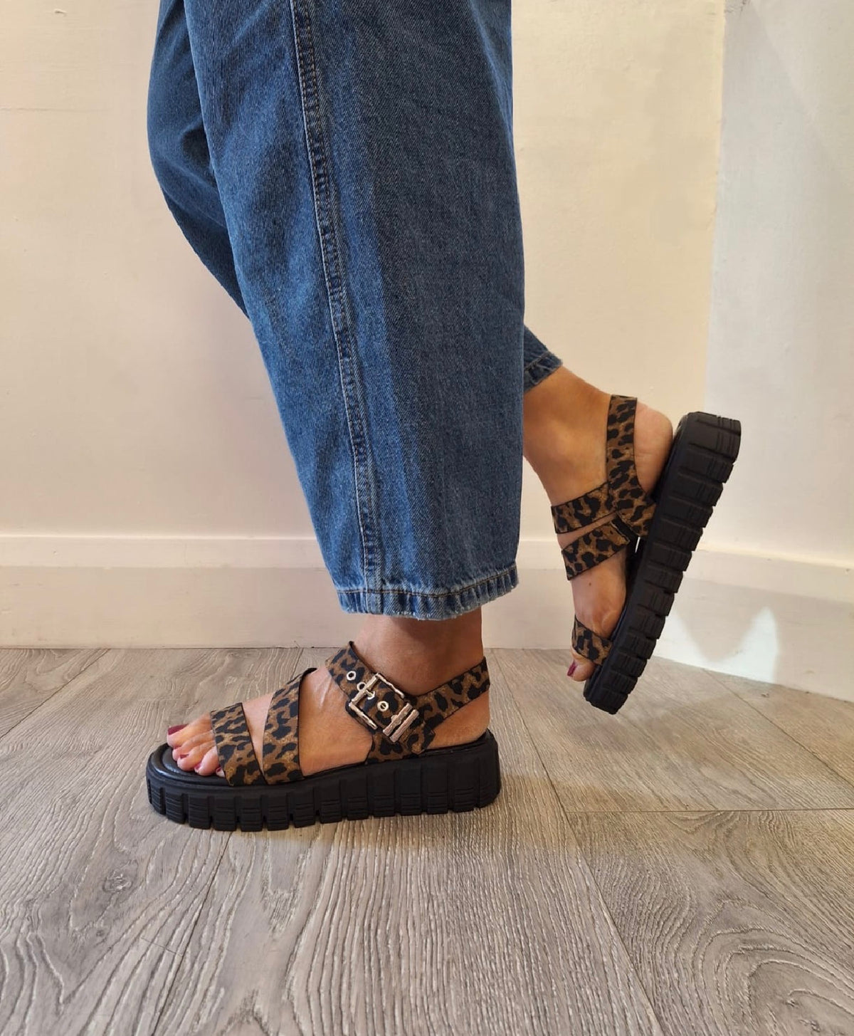 Tamaris - 28233 Leopard Gladiator Sandal