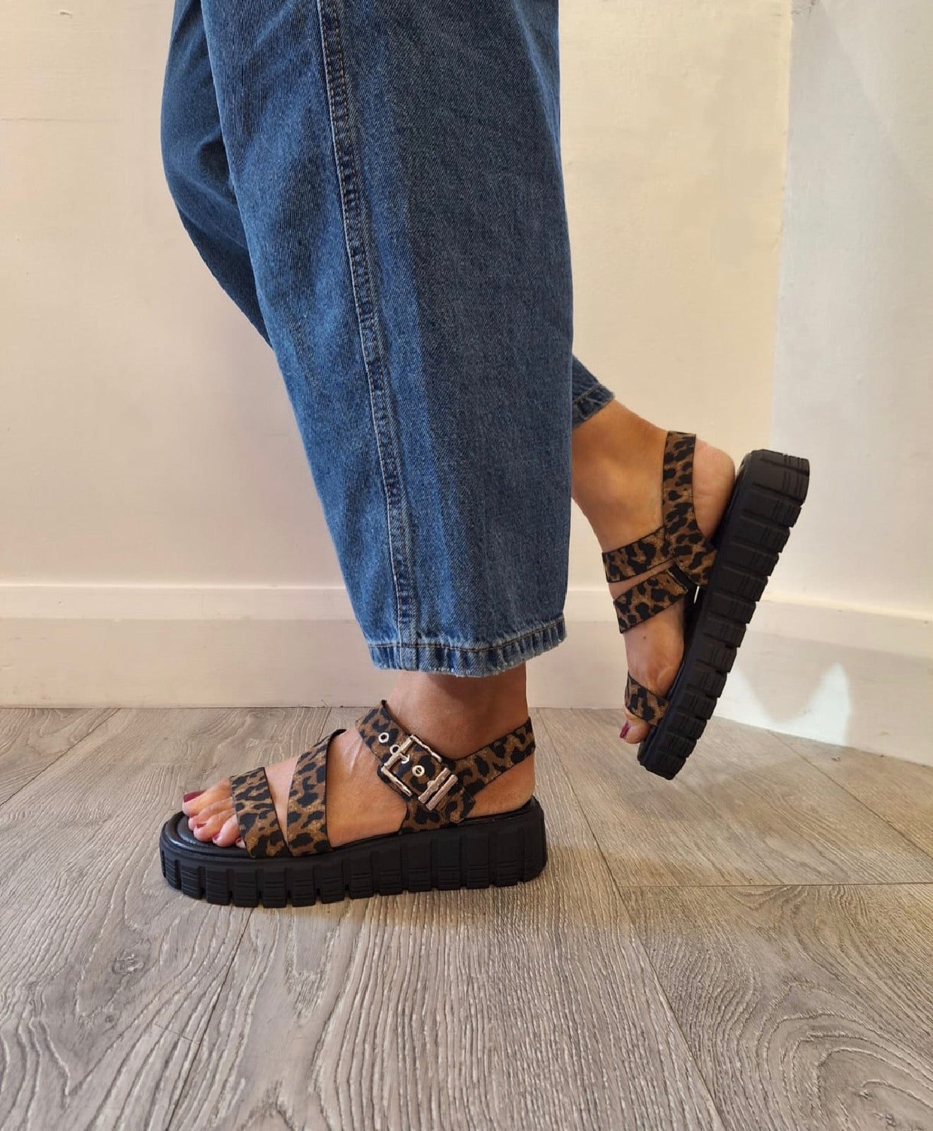 Tamaris - 28233 Leopard Gladiator Sandal