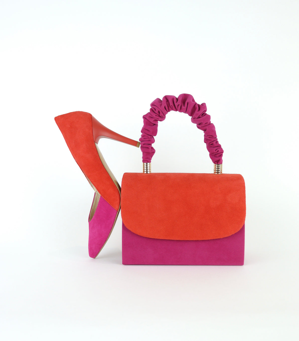 Rachels - Pink and Orange Bag