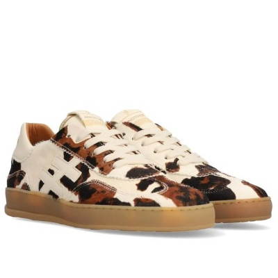 Another Trend - A032 Cow Print Trainer