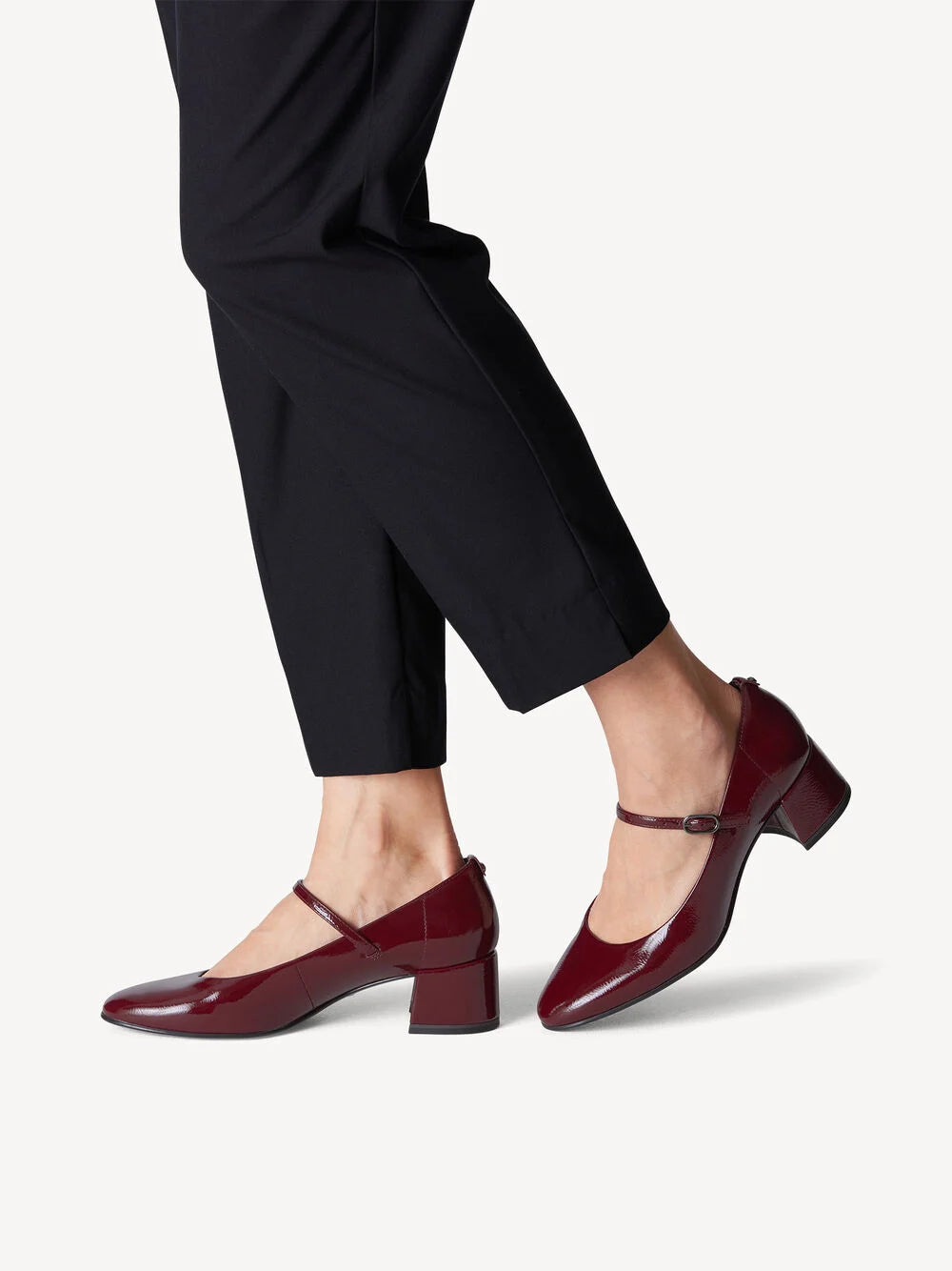 Tamaris - 22312 Burgundy Mary Jane