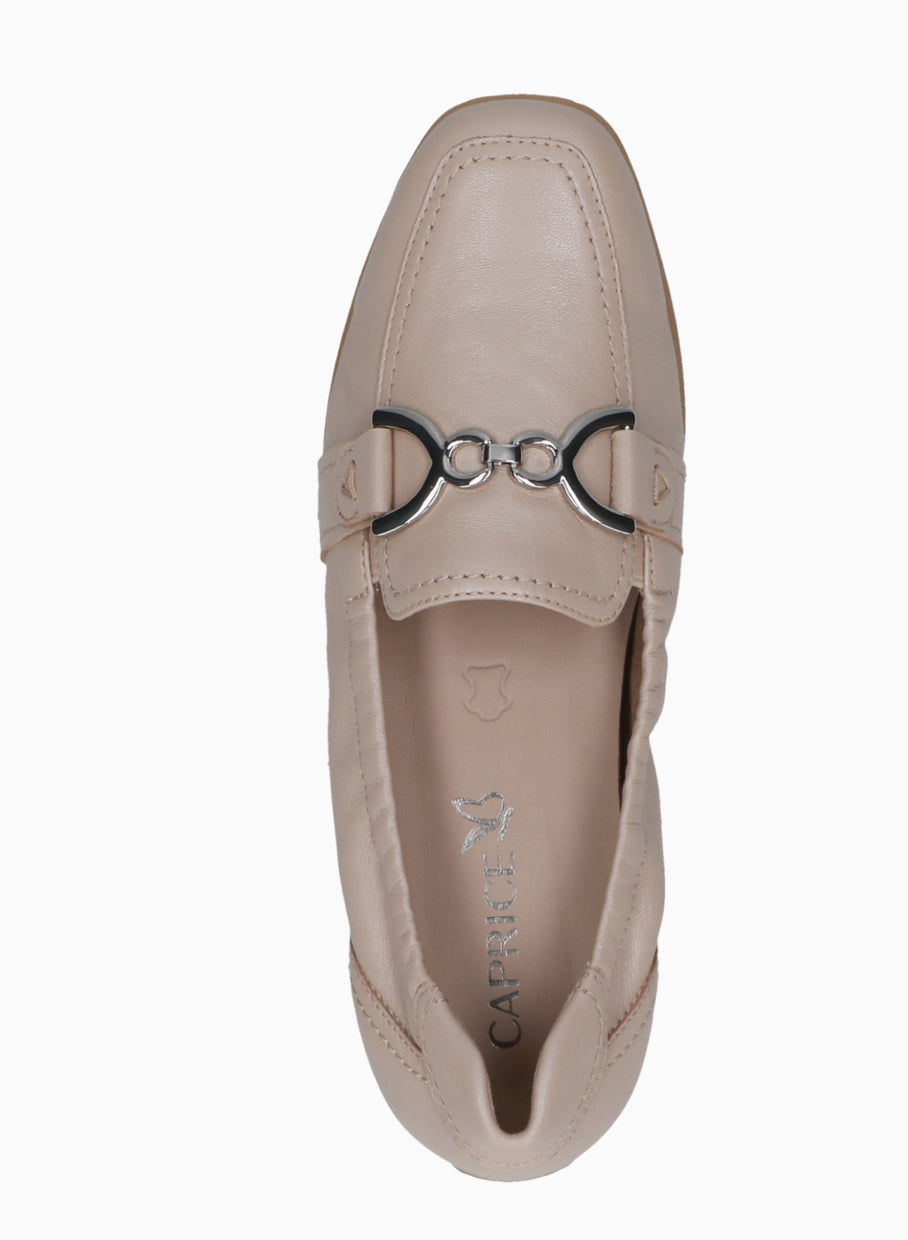Caprice - 24650 Beige Chain Loafer