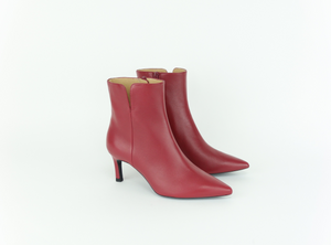 Unisa - Loroya Red Kitten Heel Boot