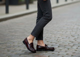 Tamaris - 24251 Burgundy Patent Loafer