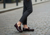Tamaris - 24251 Burgundy Patent Loafer