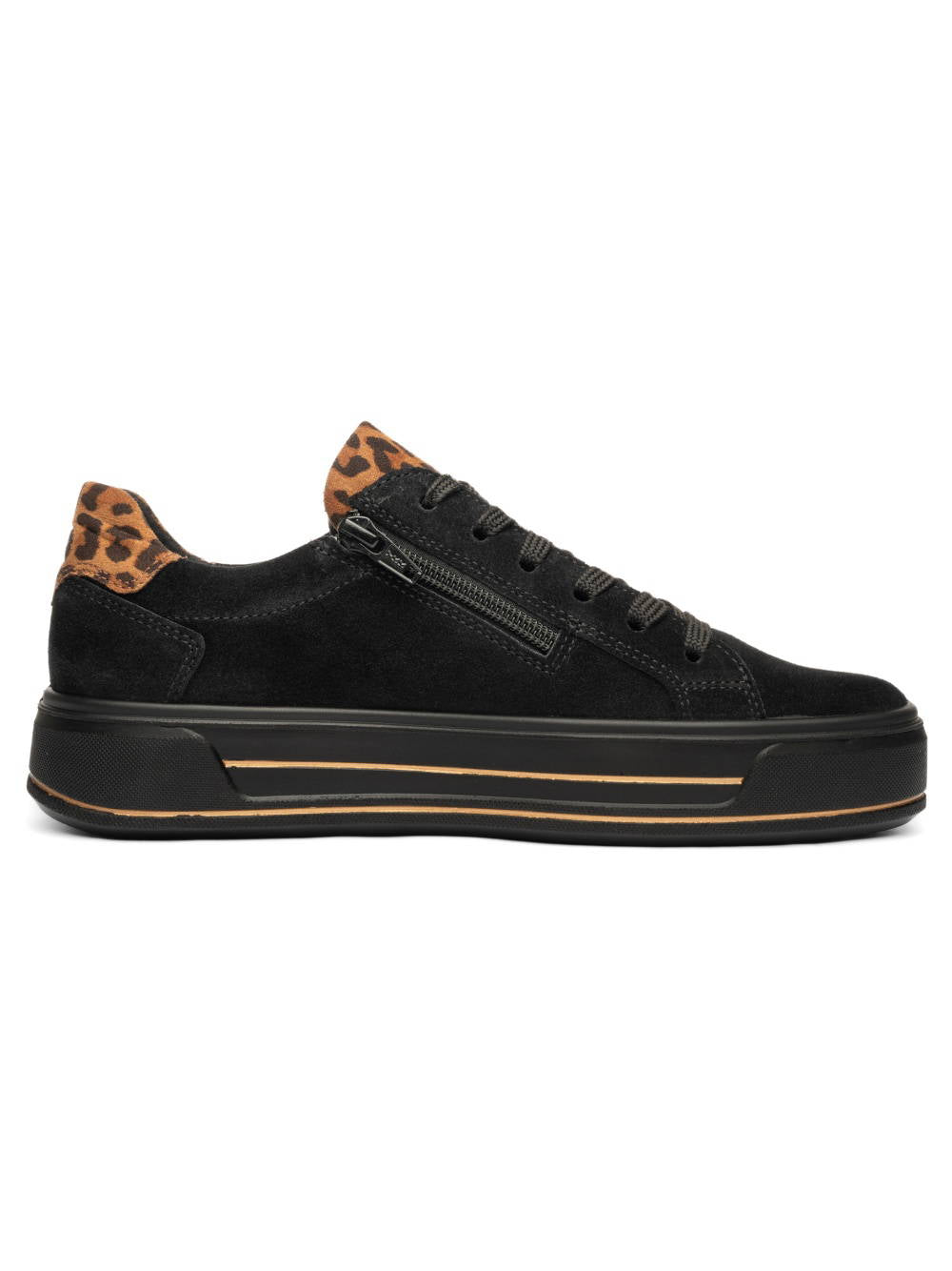 Ara - Osaka 23004 Black/Leopard Trainer