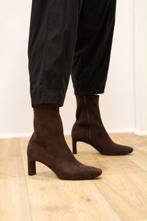 Wonders - M-6302 Brown Sock Boot