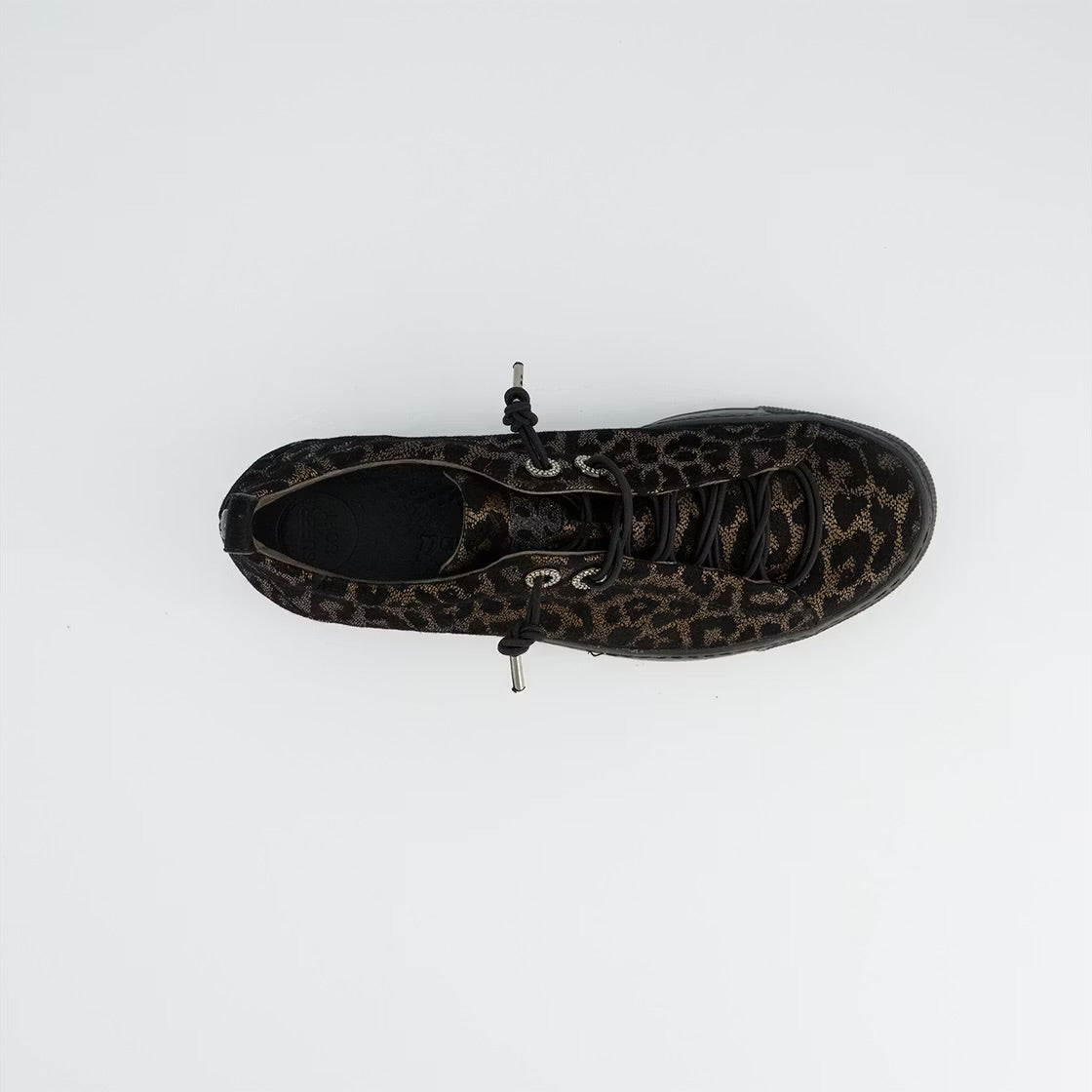 Paul Green - 5417 Black & Bronze Slip On Trainer