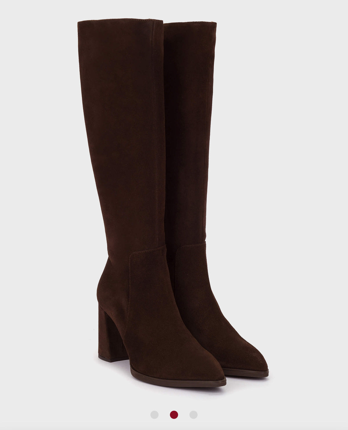 Wonders - M-5432 Brown Suede Knee High