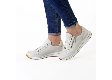 Ara - Osaka Cream Zip Trainer