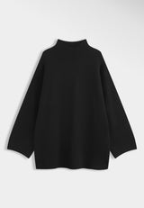 Anna - Black Knit Jumper