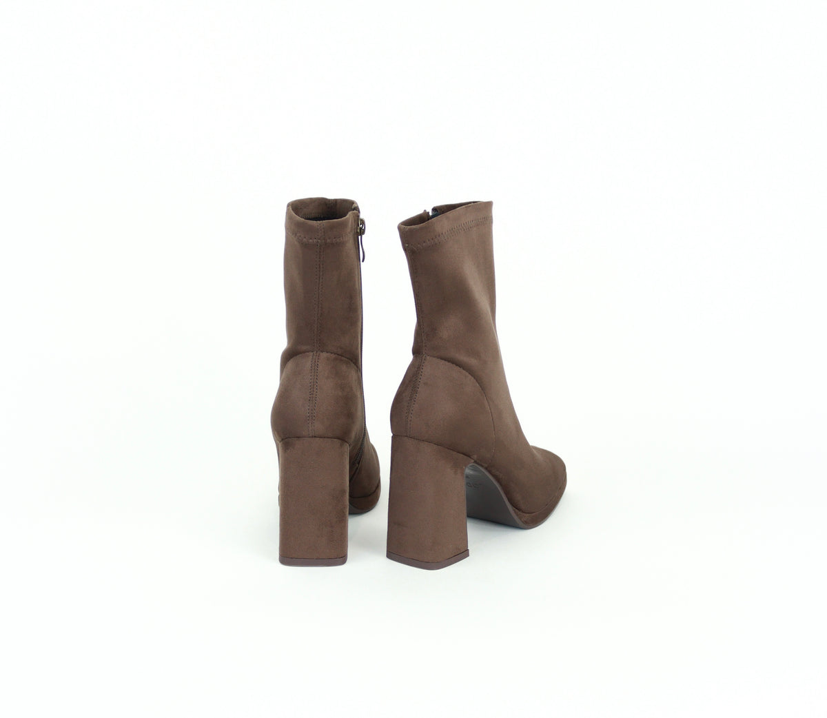 Lodi - Laira Brown Platform Sock Boot
