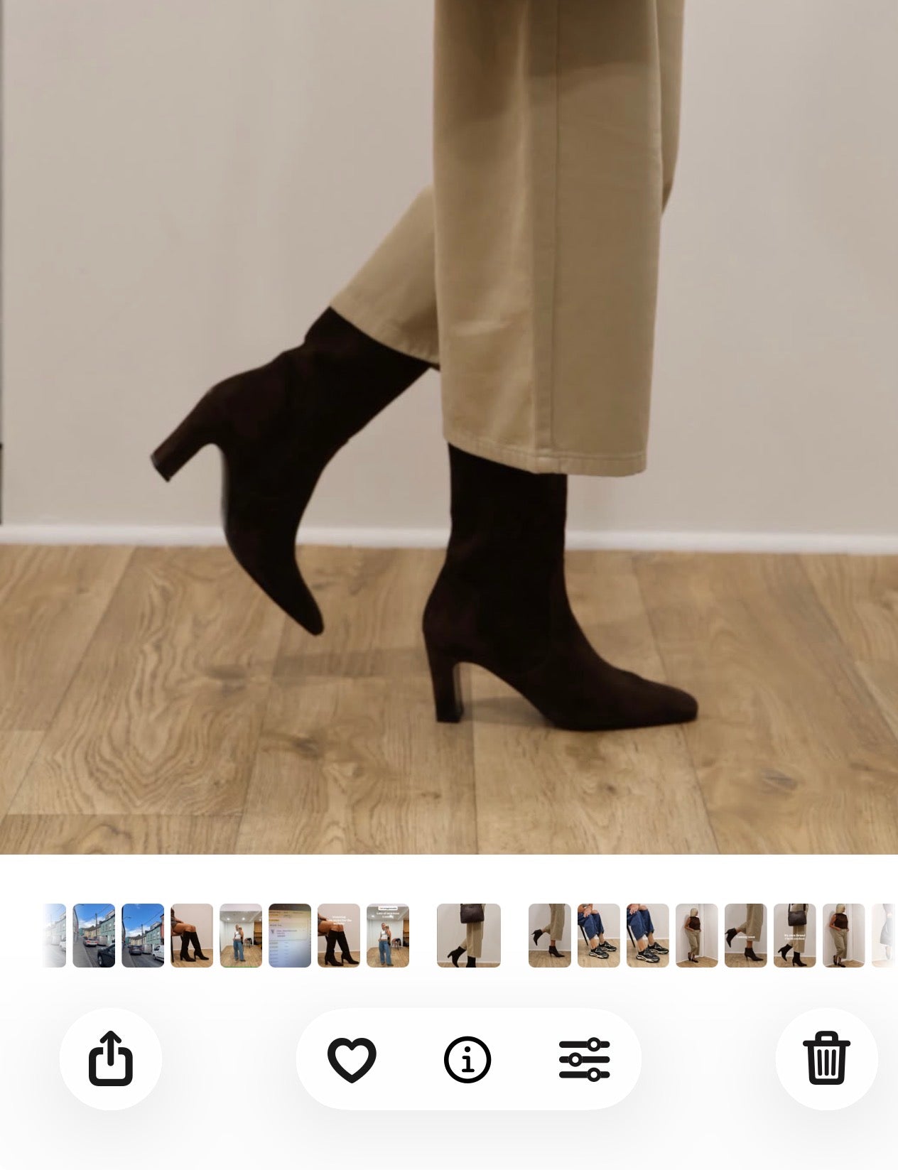 Rachels - RHEA3 Brown Suede Knee High